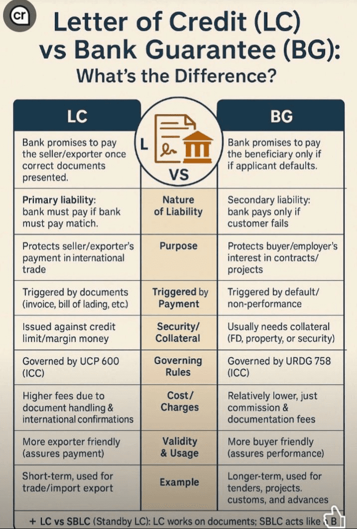 مقایسه تأمین لوله نقدی و LC و گارانتی بانکی