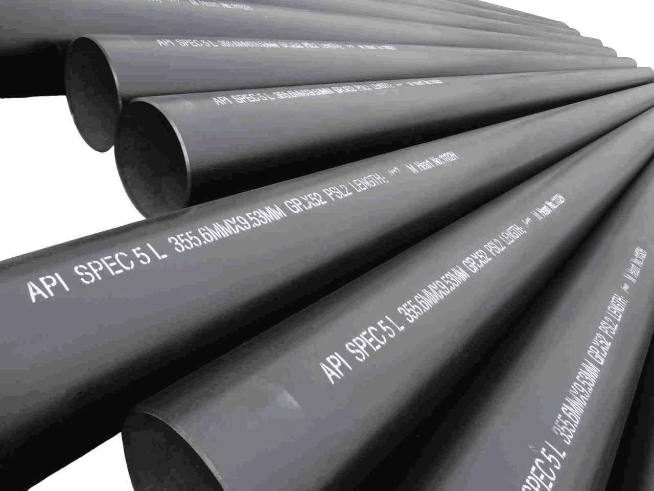 انواع لولههای فولادی برای تأمین لوله با LC در پروژههای نفت و گاز شامل API 5L, ASTM A106 و لولههای آلیاژی