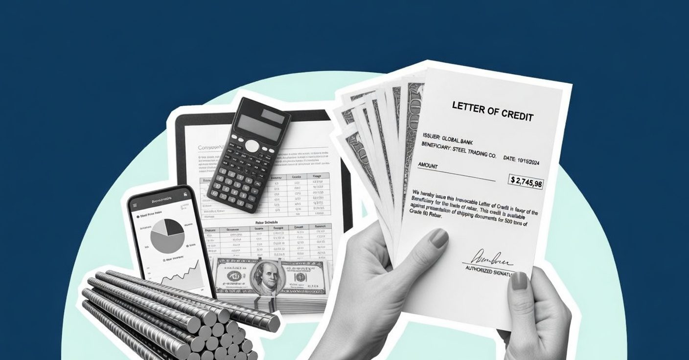 اشتباهات خرید میلگرد با اعتبار اسنادی | 12 خطای مرگبار