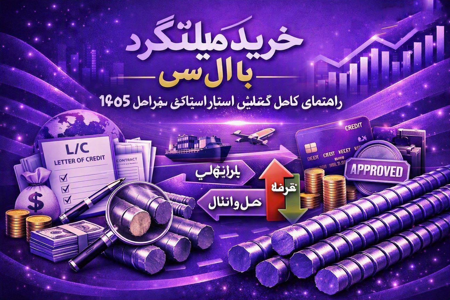 خرید میلگرد با ال سی